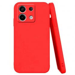 Coque Xiaomi Redmi Note 13 4G ou 5G Silicone Liquide rouge