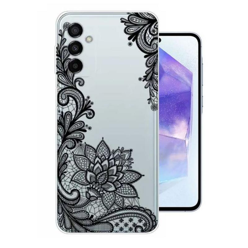 Coque Samsung Galaxy A55 5G Dentelle silicone