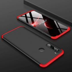 Coque Xiaomi Redmi Note 8 360 Anti Choques rouge et noire