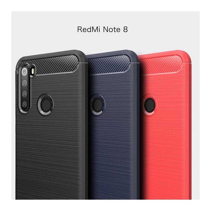 Coque Xiaomi Redmi Note 8 TPU Carbone 3D