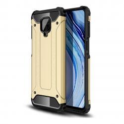 Coque Redmi NOTE 9S Dual Hybride dorée