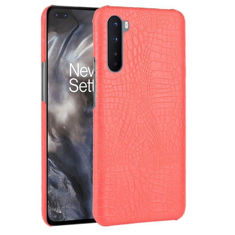 Coque Crocodile Oneplus Nord 3D rouge