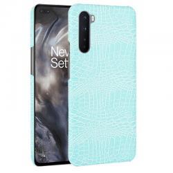 Coque Crocodile Oneplus Nord 3D turquoise