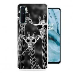 Coque Oneplus Nord Silicone Girafes