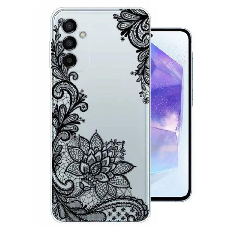 Coque Samsung Galaxy A55 5G Dentelle silicone