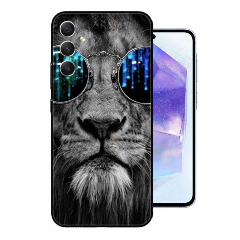 Coque Samsung Galaxy A55 5G Lion silicone