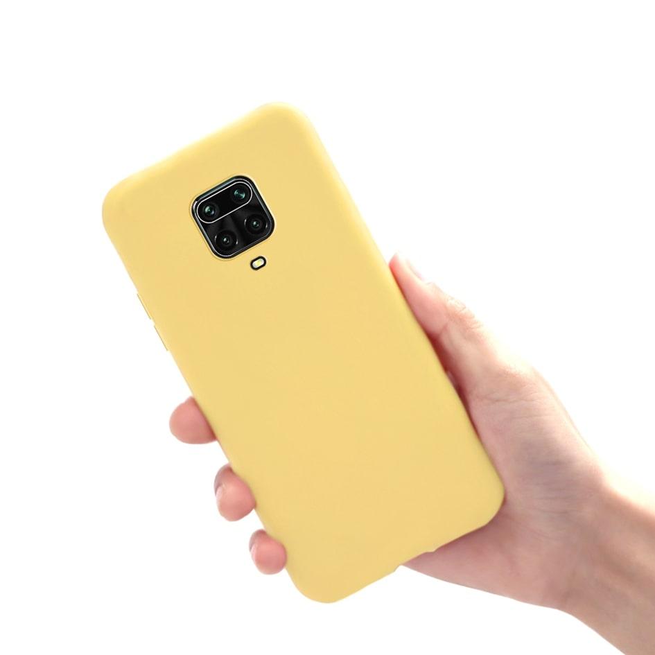 Coque Xiaomi MI 9T Silicone Liquide Douce jaune