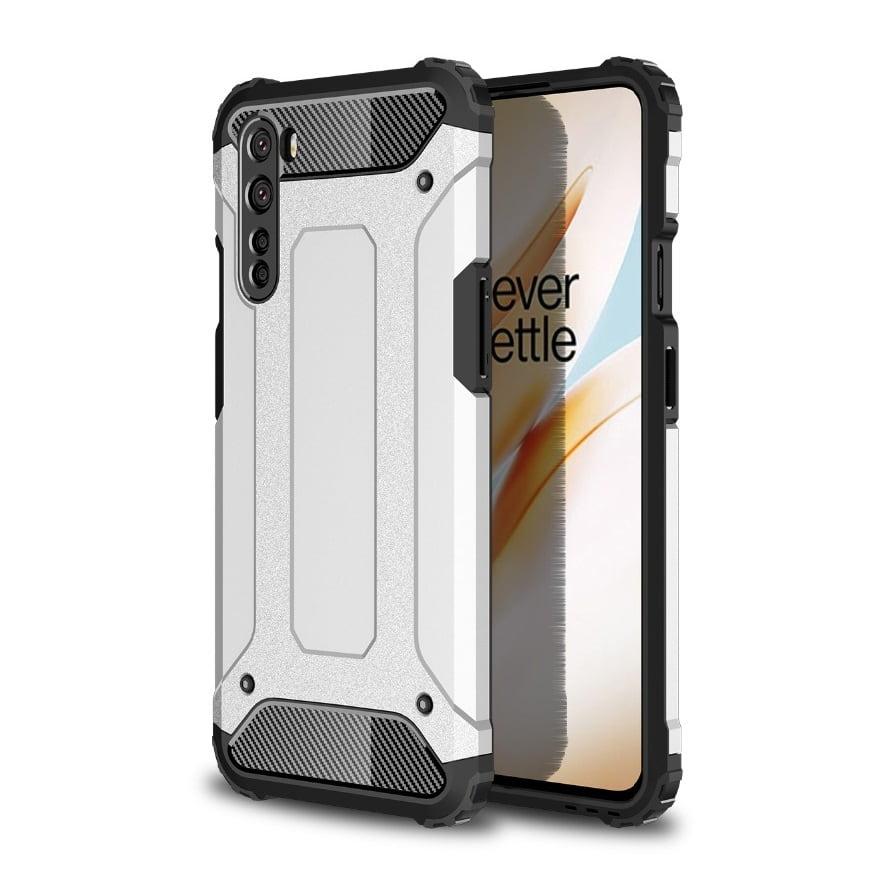 Coque Oneplus NORD double couche Hybride gris arent